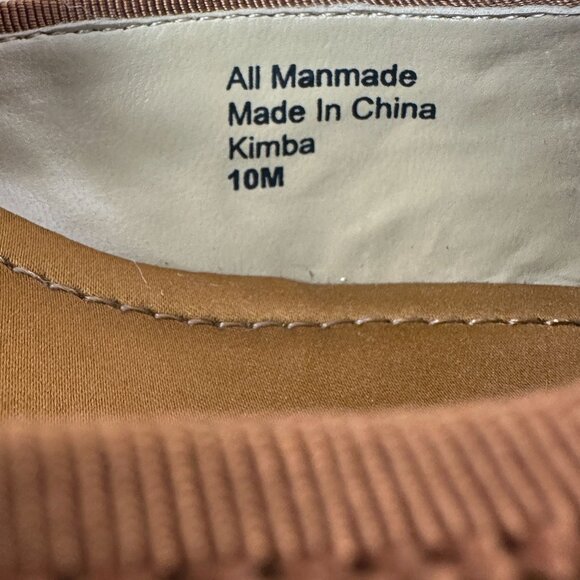 Style & Co. Kimba High Heel Wedge Espadrille Sandals Brown Floral Size 10M - Picture 12 of 13